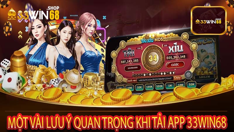 Một Vài Lưu Ý Quan Trọng Khi Tải App 33win68