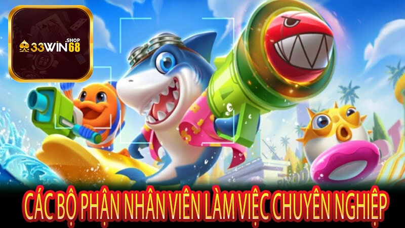 Các Bộ Phận Nhân Viên Làm Việc Chuyên Nghiệp